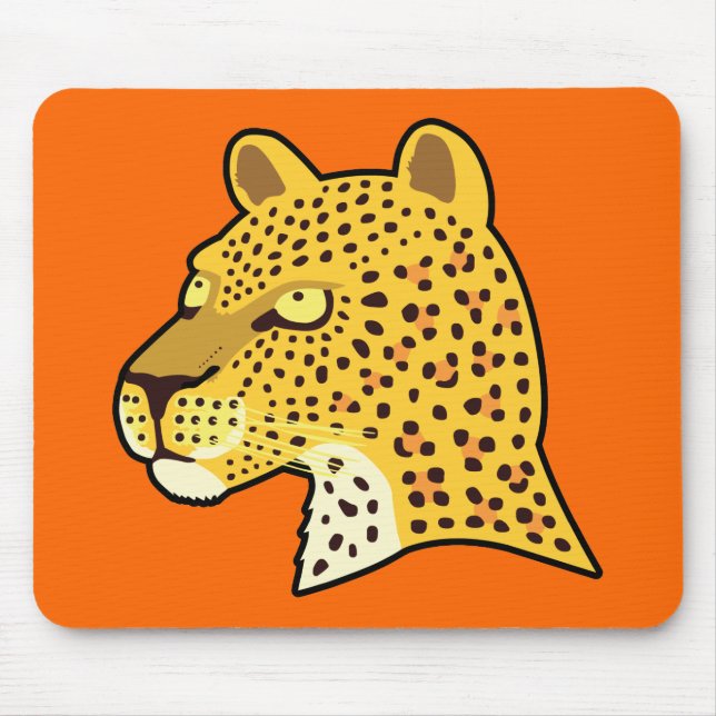 Mousepad Leopardo-de-véu (Frente)