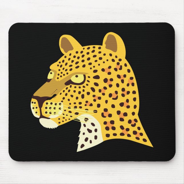 Mousepad Leopardo-de-véu (Frente)
