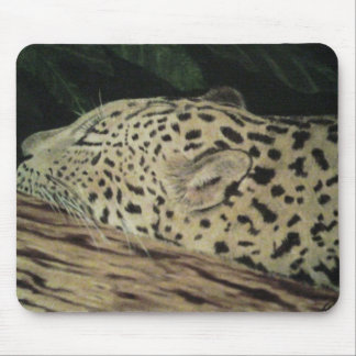 Mousepad leopardo do sono