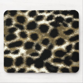 MOUSEPAD LEOPARDO MARROM