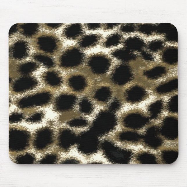 MOUSEPAD LEOPARDO MARROM (Frente)