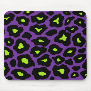 Mousepad Leopardo roxo e Limão