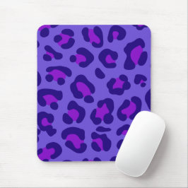 Mousepad Leopardo Roxo Elétrico