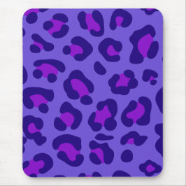 Mousepad Leopardo Roxo Elétrico