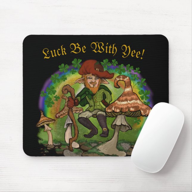 Mousepad Leprachaun Sorte Estar Com Yee! (Com mouse)