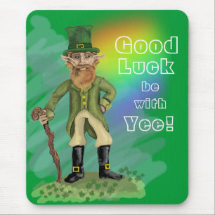 Mousepad Leprechaun: A boa sorte esteja com, Yee! ~mousepad