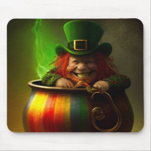 Mousepad Leprechaun Art