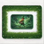 Mousepad Leprechaun Carrying Pot Of Gold<br><div class="desc">Leprechaun Carrying Pot Of Gold - Mouse Pad</div>