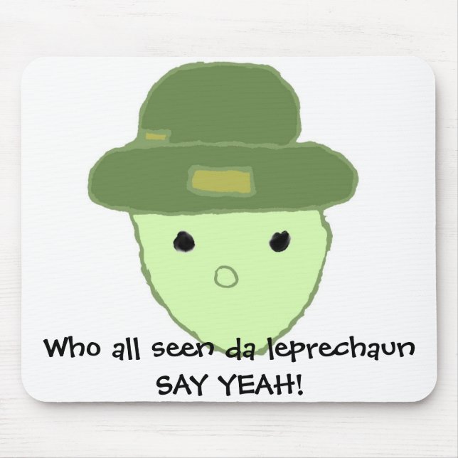 Mousepad Leprechaun de Alabama (Frente)