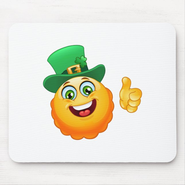 Mousepad leprechaun emoji (Frente)