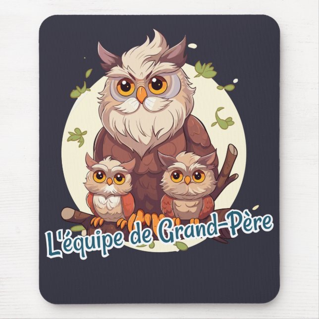 Mousepad L'équipe de Grand-Père (Frente)