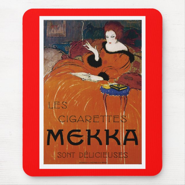 Mousepad Les Cigarettes Mekka (Frente)