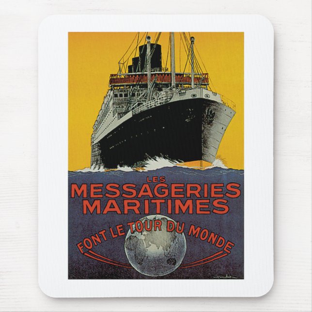 Mousepad Les Messageries Maritimes (Frente)