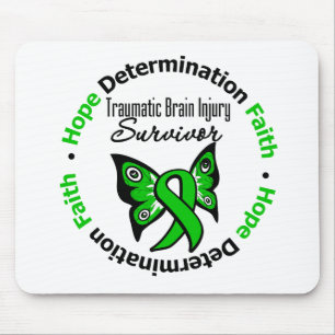 Mousepad Lesão cerebral traumático v2 do sobrevivente