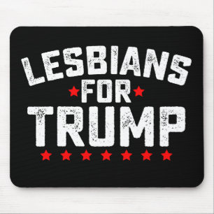 Mousepad Lésbicas Pelo Trump Eleição Presidencial LGBTQ