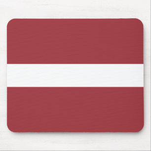 Mousepad Letão (Letão) Bandeira