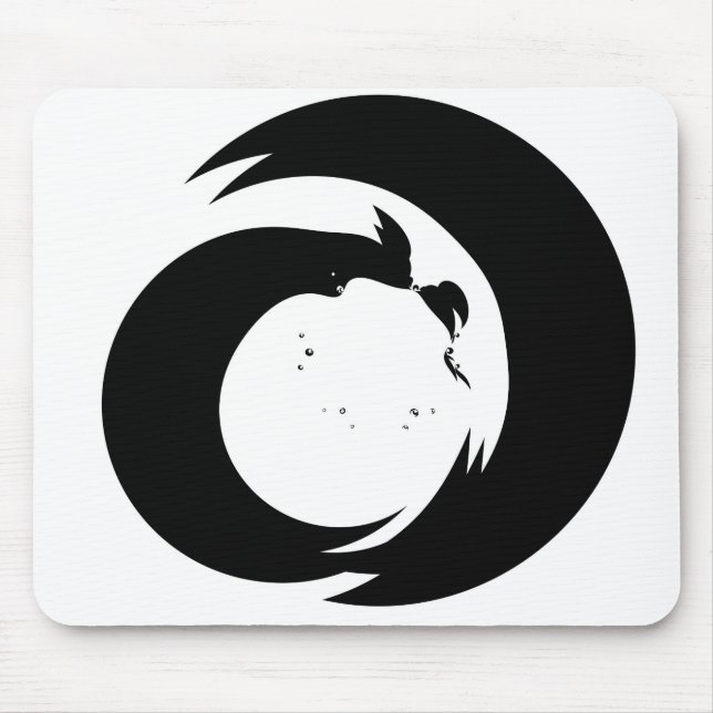 Mousepad Letra Estilizada "A" Monograma Arte Moderna (Frente)