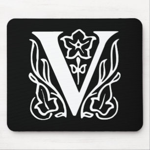 Mousepad Letra extravagante V