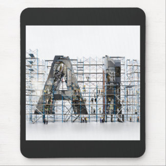 Mousepad Letra Industrial – IA
