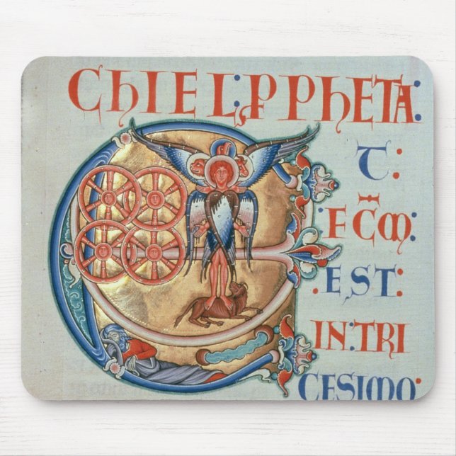 Mousepad Letra inicial "E" e factum est (Frente)