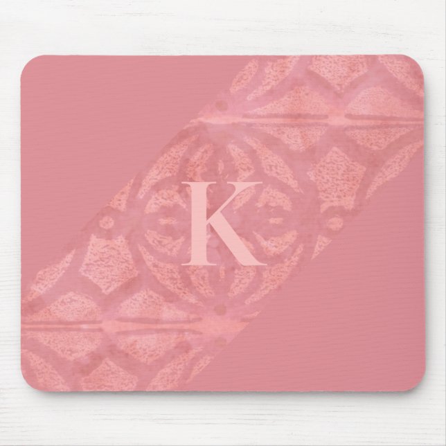 Mousepad Letra Ruddy Pink Batik (Frente)