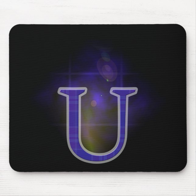 Mousepad Letra U (Frente)