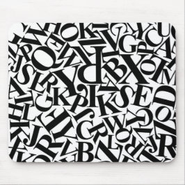 Mousepad Letras alfabéticas