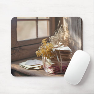 Mousepad Letras De Amor Vinculadas Por Janela