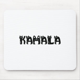 Mousepad Letras de Gato Harris Positivas Divertidas Eleição