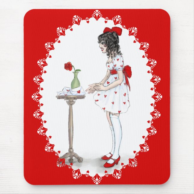 Mousepad Letras de namorados (Frente)