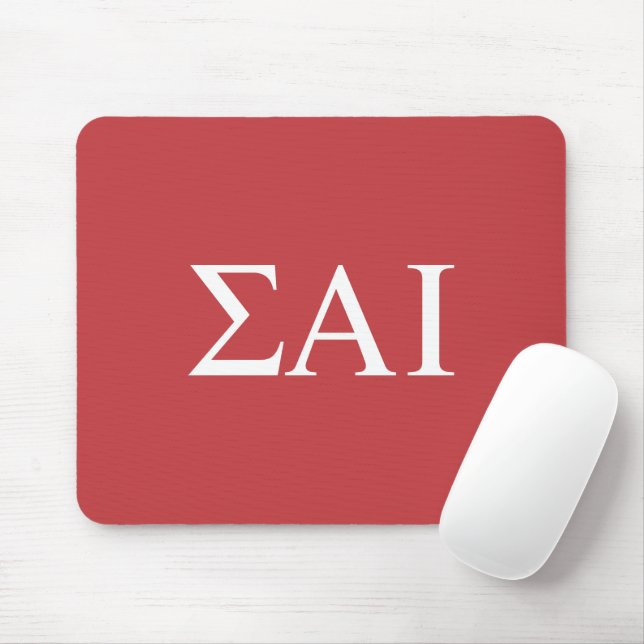 Mousepad Letras Gregas Sigma Alpha Iota (Com mouse)