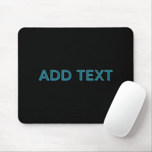 Mousepad Letras Maiúsculas Editáveis com Sombra Projetada