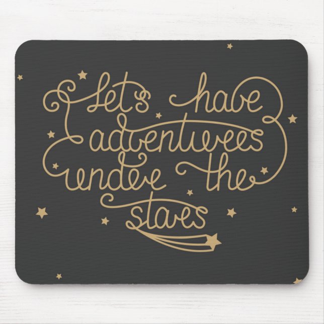 Mousepad Lets tem aventuras (Frente)