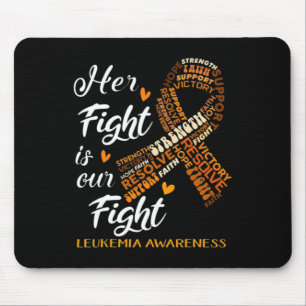 Mousepad Leucemia Sensibilização A Luta Dela É A Nossa Luta