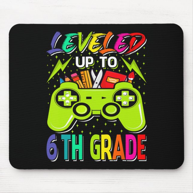 Mousepad Levado Até O Jogador De 6 Grau De Volta À Escola P (Frente)