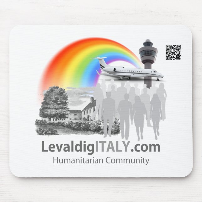 Mousepad LevaldigITALY - Pad do mouse (Frente)