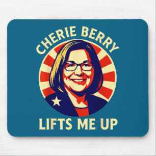 Mousepad Levanta Elevador Berry Cherie Poster Me NC Meme