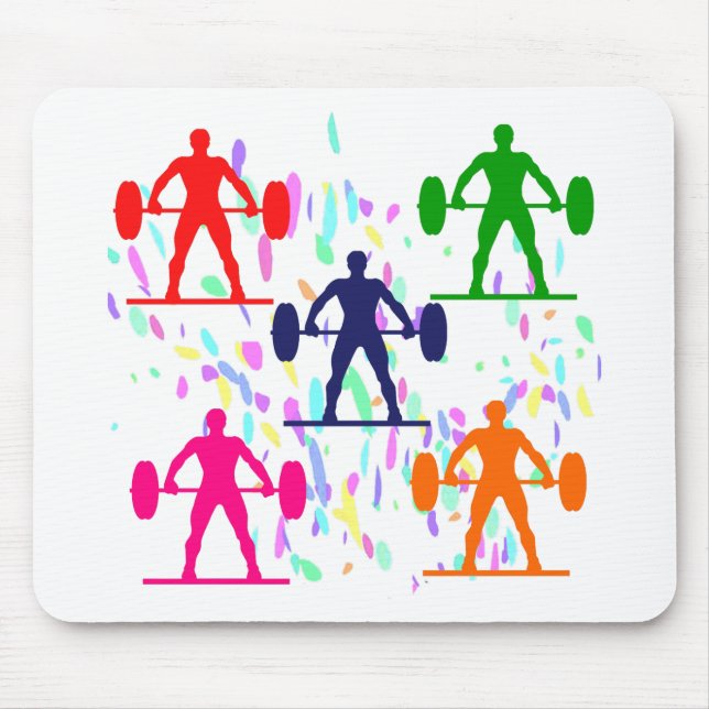 MOUSEPAD LEVANTAMENTO DE PESO (Frente)