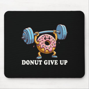 Mousepad Levantamento de peso - Rosquinha de ginástica engr