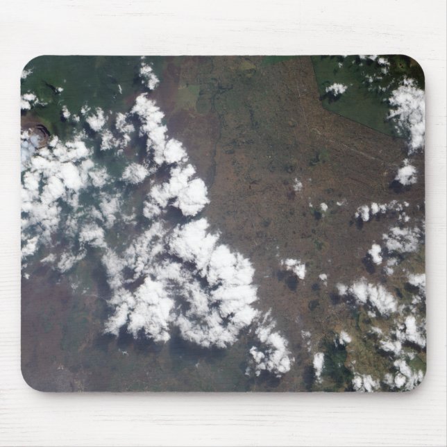 Mousepad Levantamento de plumas do vulcão Nyiragongo na RDC (Frente)