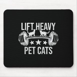 Mousepad Levantar Gatos Domésticos Pesados Musculação Hal