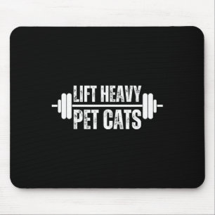 Mousepad Levante Gatos Pesados De Animais De Companhia Com
