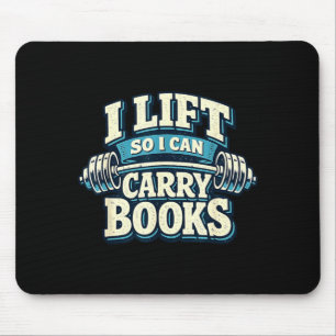 Mousepad Levante para que eu possa carregar mais livros de