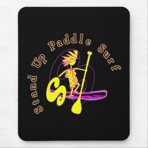 Mousepad Levante-se o surf da pá