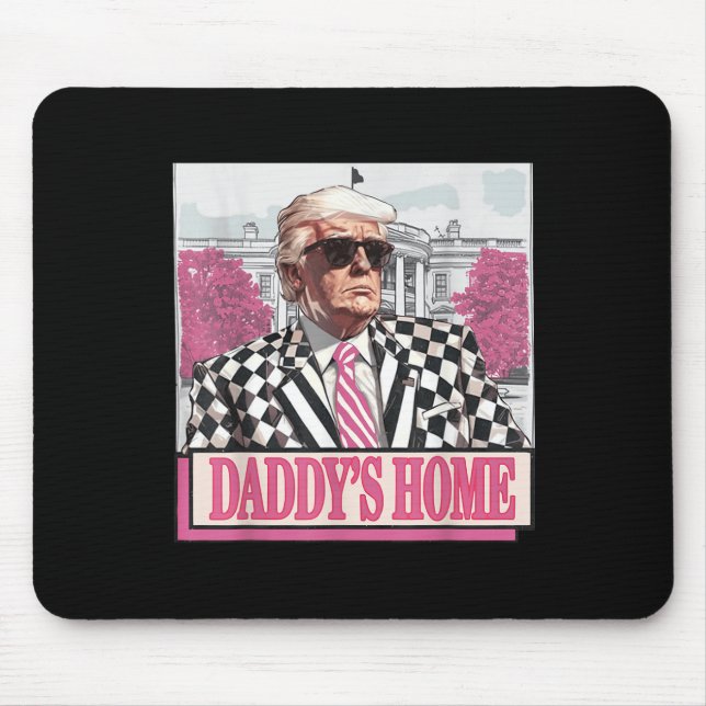 Mousepad Leve a América de volta para casa Daddys Engraçado (Frente)