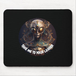 Mousepad Leve-me ao Seu Líder Alien