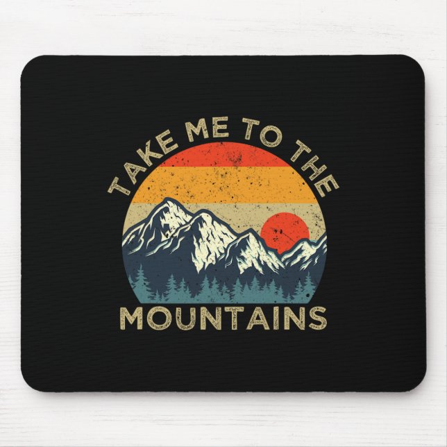 Mousepad Leve-me às Montanhas (Frente)