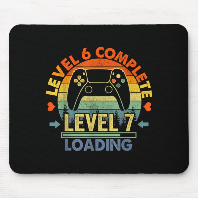 Mousepad Level 6 Complete 6 Anniversary Gift 6th Wedding An (Frente)