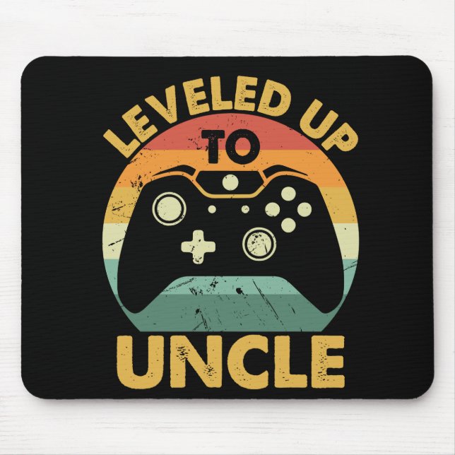 Mousepad Leveled Up to Uncle (Frente)