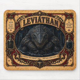 Mousepad Leviatã, Monstro de Circo Vintage